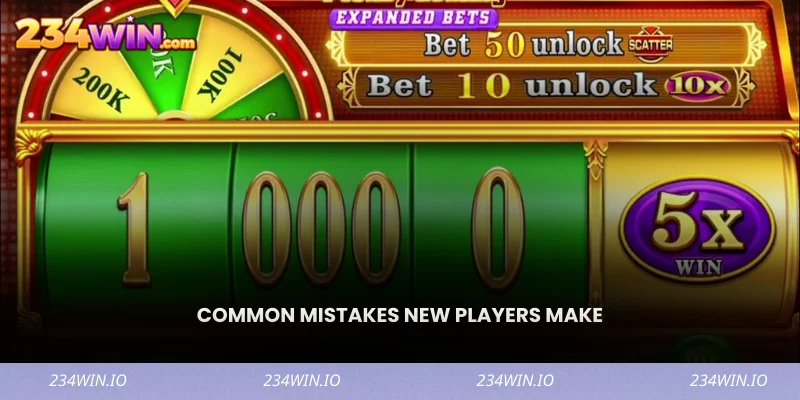 Common Mistakes New Players Make The Game